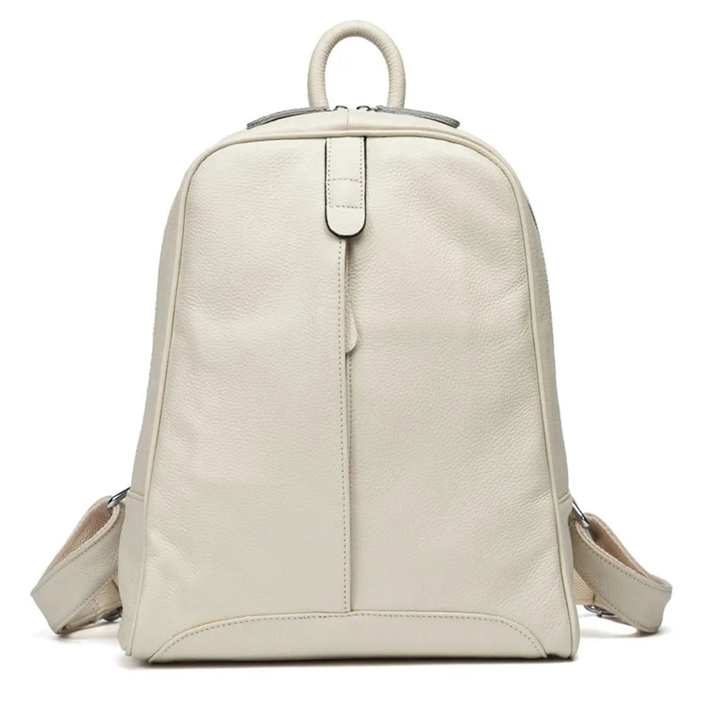 Genuine Leather Laptop Backpack
