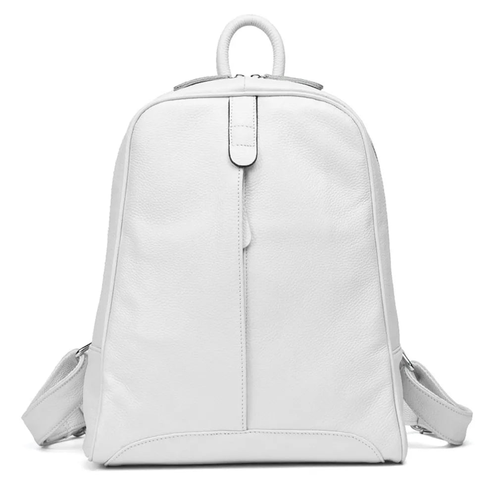 Genuine Leather Laptop Backpack