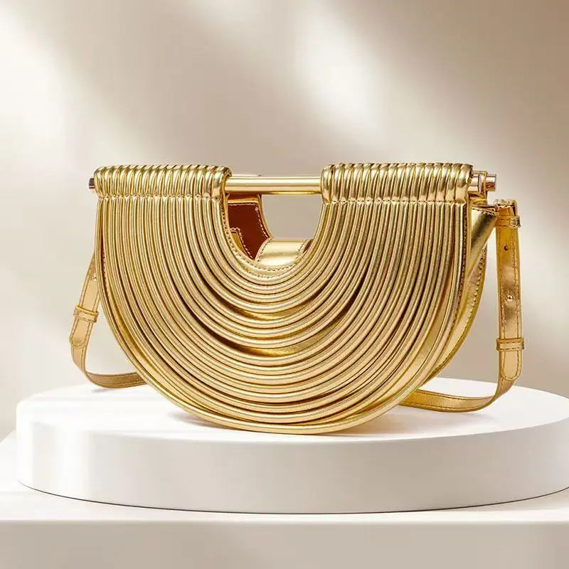 Luxury Moon Hobo Handbag