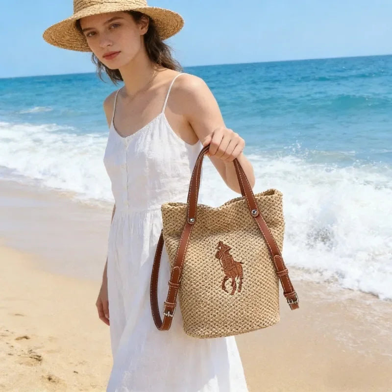 Trendy Letter Logo Crossbody Handbag For Stylish Women With Fashionable Large Capacity And Commuter Feature
