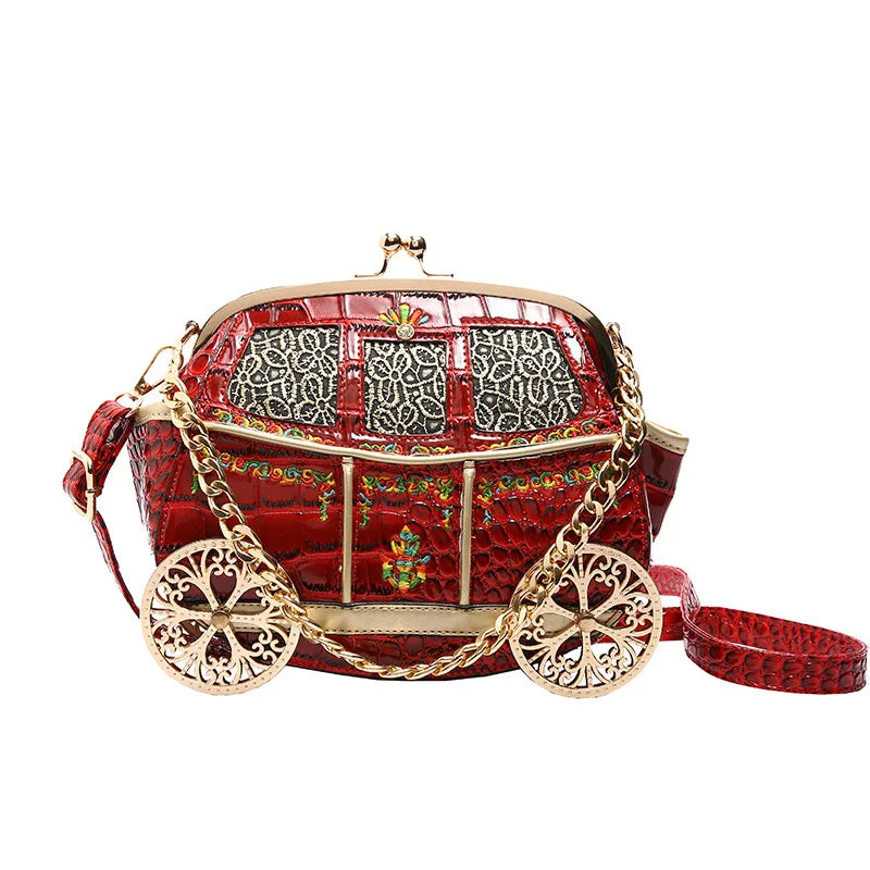 Novelty Car Shape Crossbody Bag