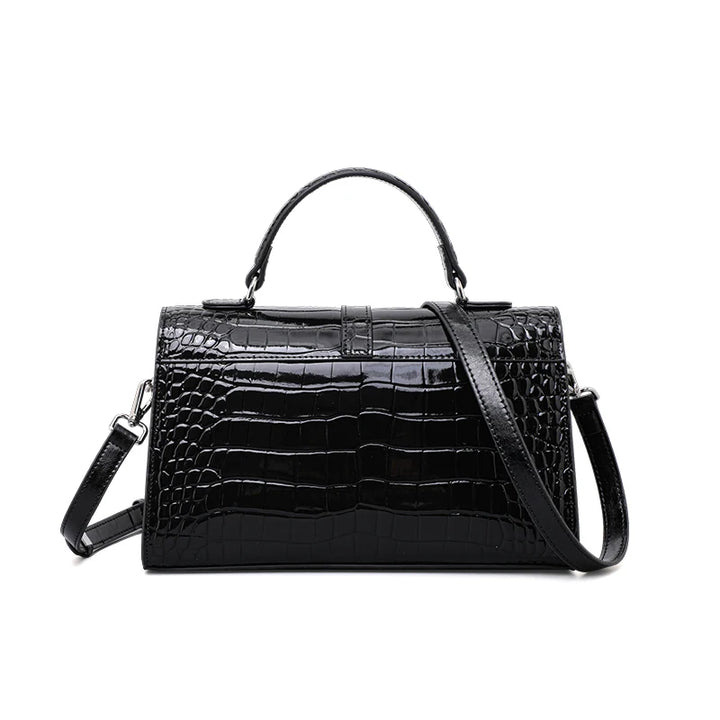 Genuine Leather Crocodile Pillow Bag