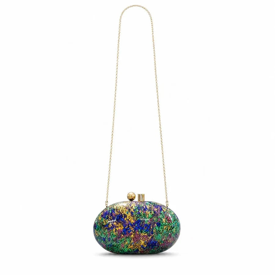 Colorful Acrylic Evening Box Clutch