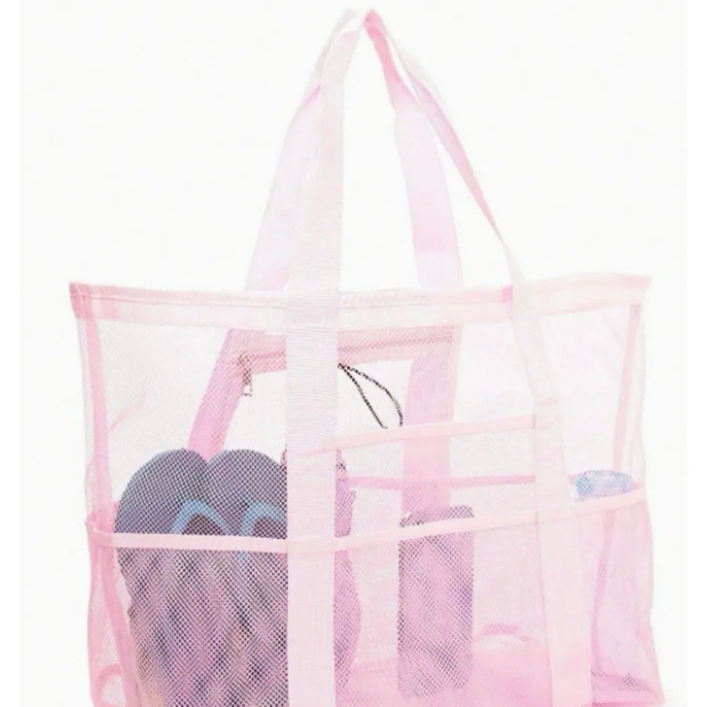 Large Waterproof Mesh Beach Tote