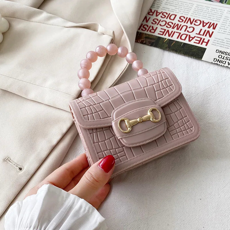 Crocodile Jelly Mini Crossbody Bag