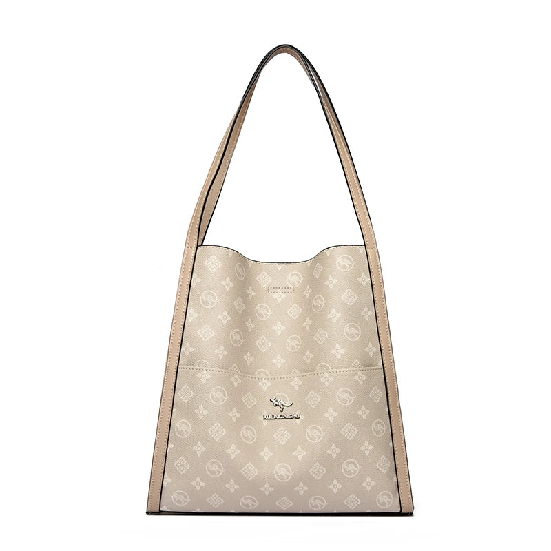 Luxury Leather Shoulder Tote