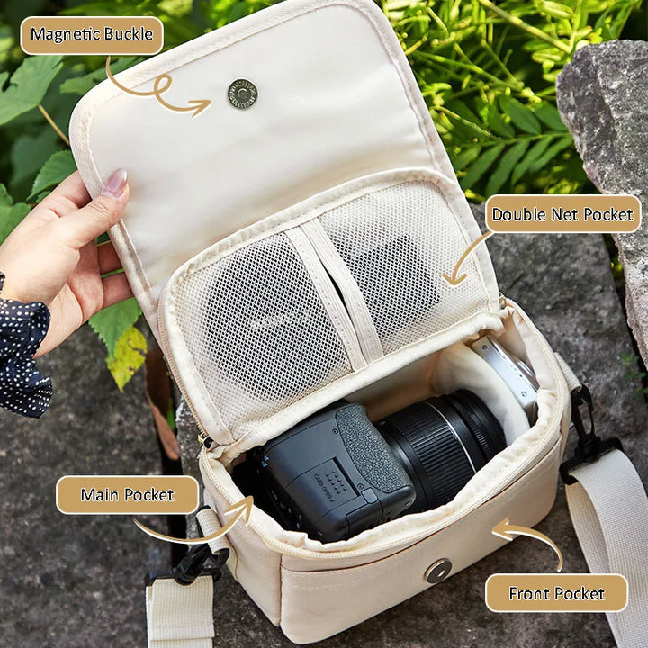 DSLR Camera Crossbody Shoulder Bag