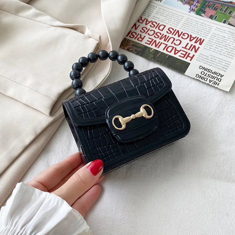 Crocodile Jelly Mini Crossbody Bag