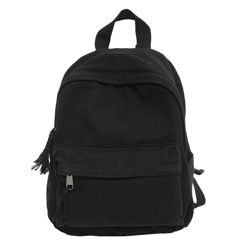 Small Cotton Canvas Backpack