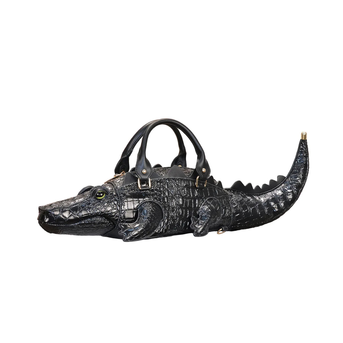 Luxury Crocodile Shoulder Tote Bag