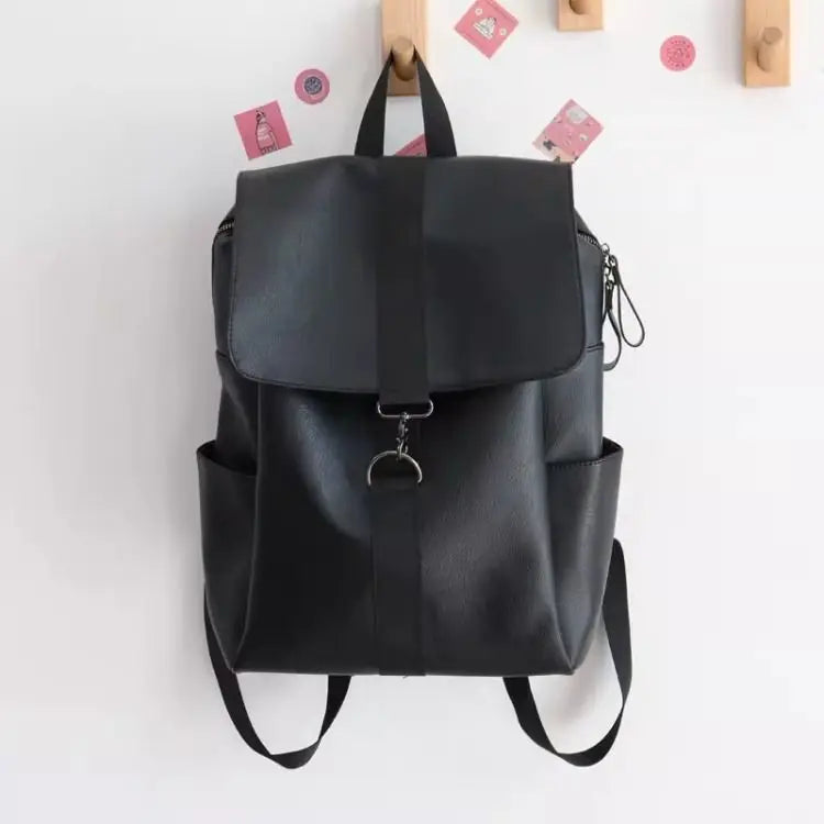 Vintage PU Leather Backpack