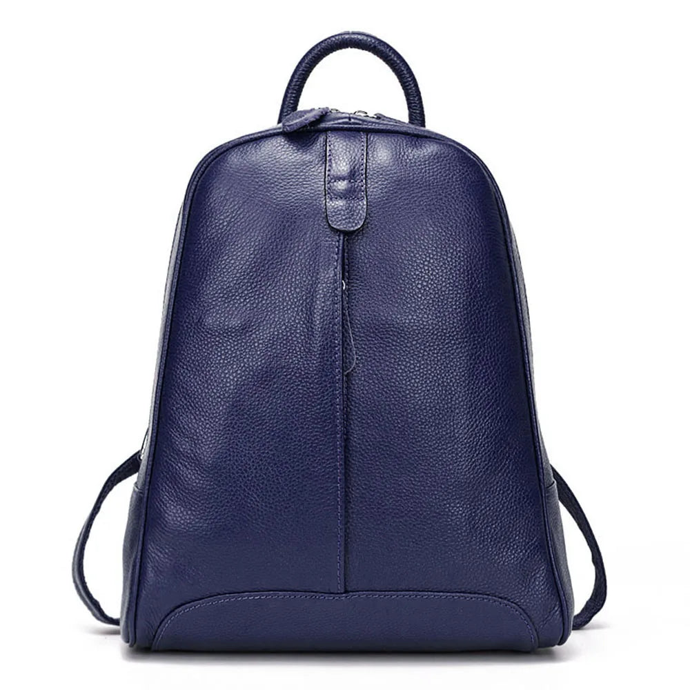Genuine Leather Laptop Backpack