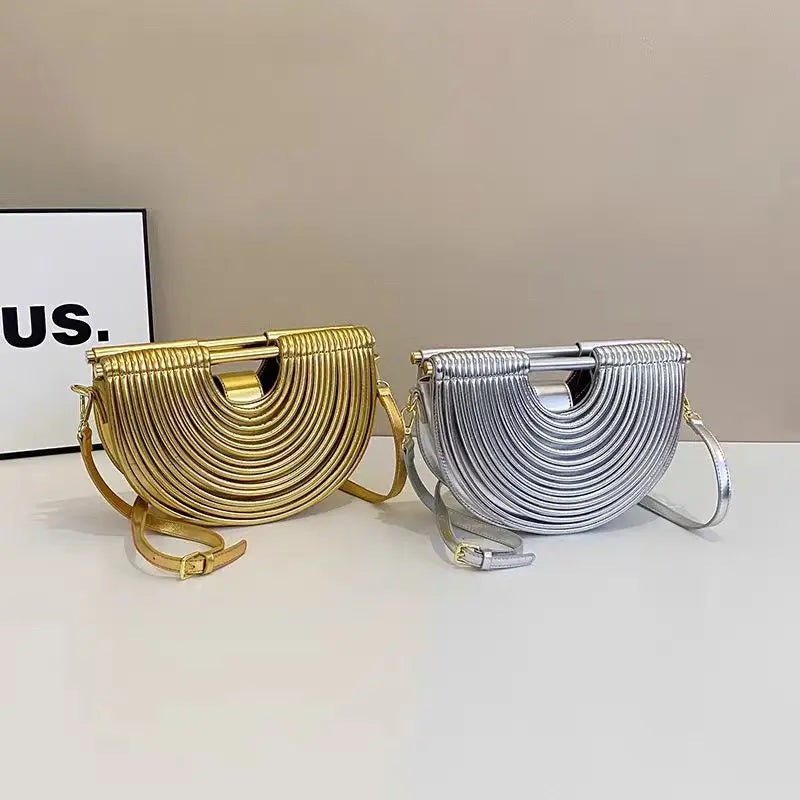 Luxury Moon Hobo Handbag