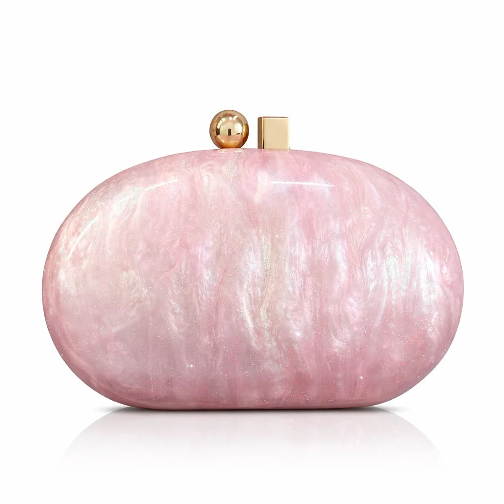 Colorful Acrylic Evening Box Clutch