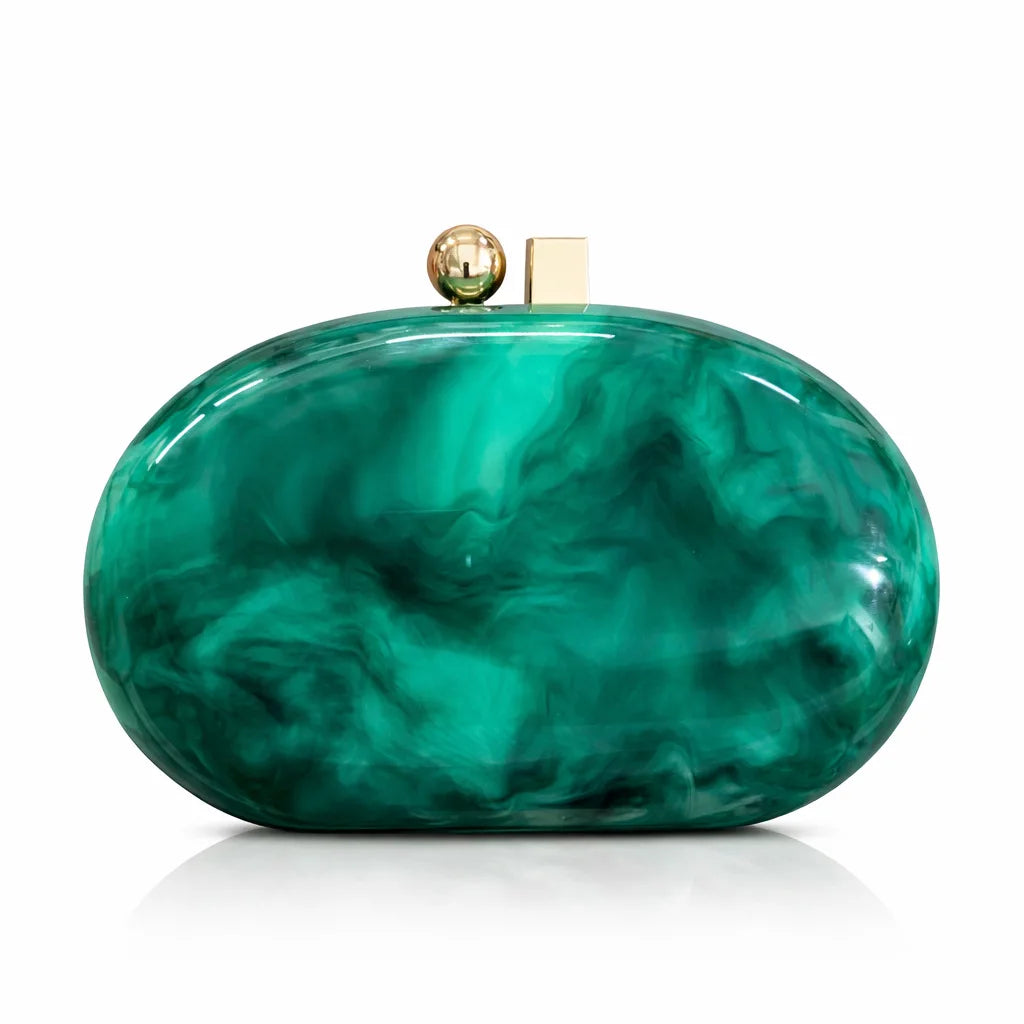 Colorful Acrylic Evening Box Clutch