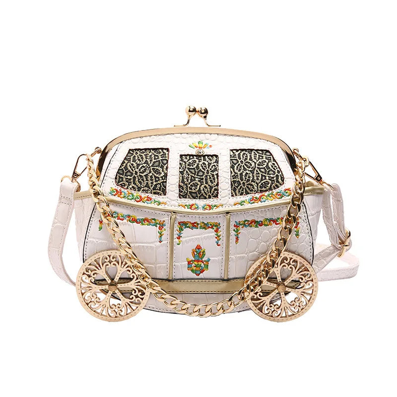 Novelty Car Shape Crossbody Bag
