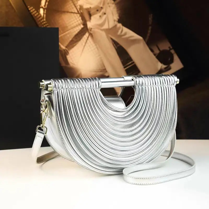 Luxury Moon Hobo Handbag