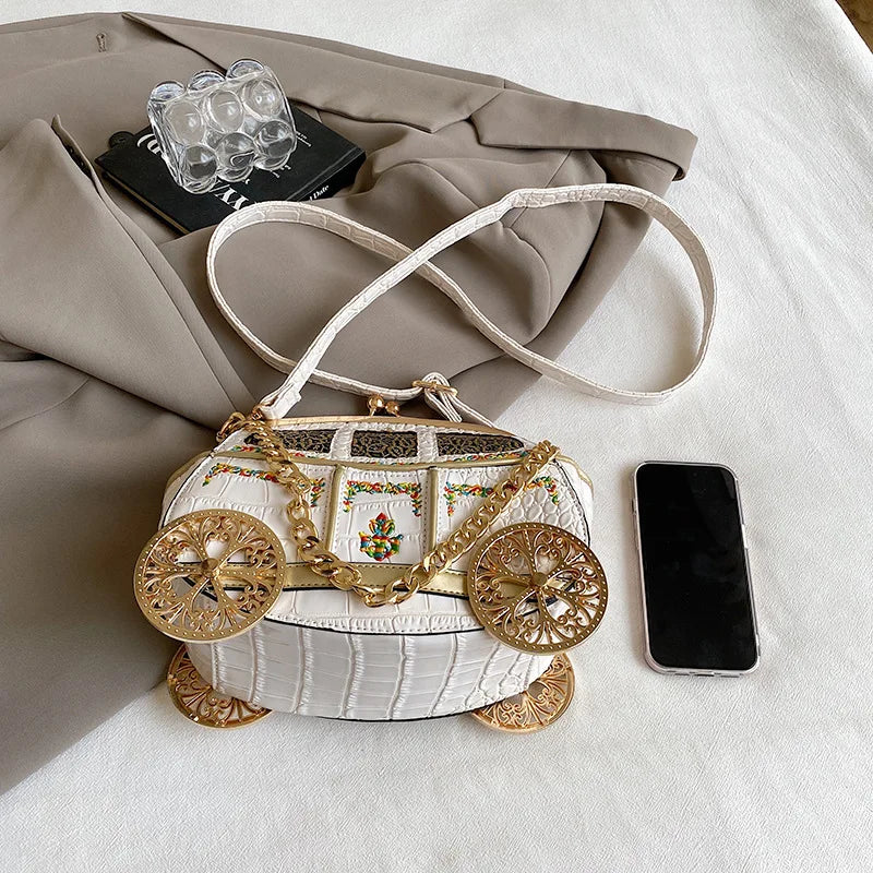 Novelty Car Shape Crossbody Bag