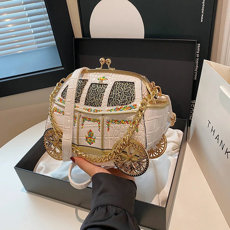 Novelty Car Shape Crossbody Bag