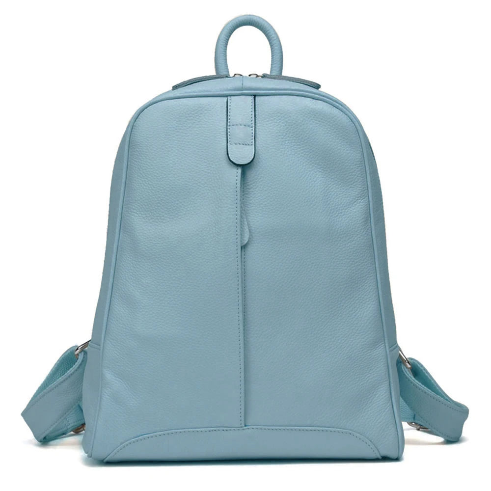 Genuine Leather Laptop Backpack