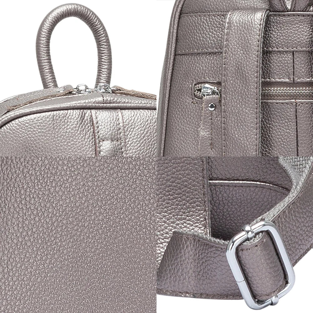 Genuine Leather Laptop Backpack